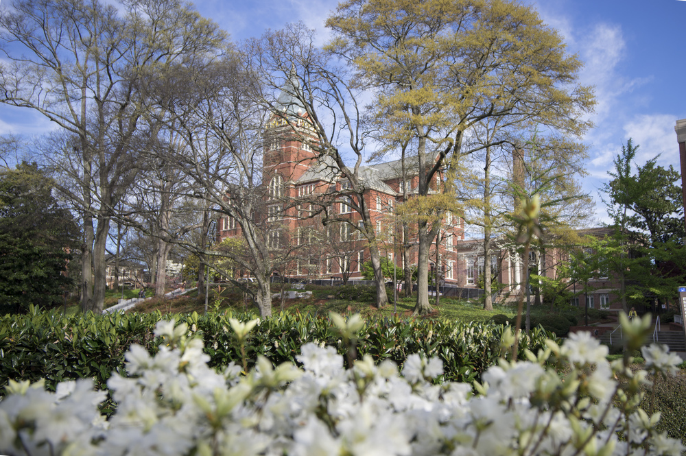 Spring time on campus